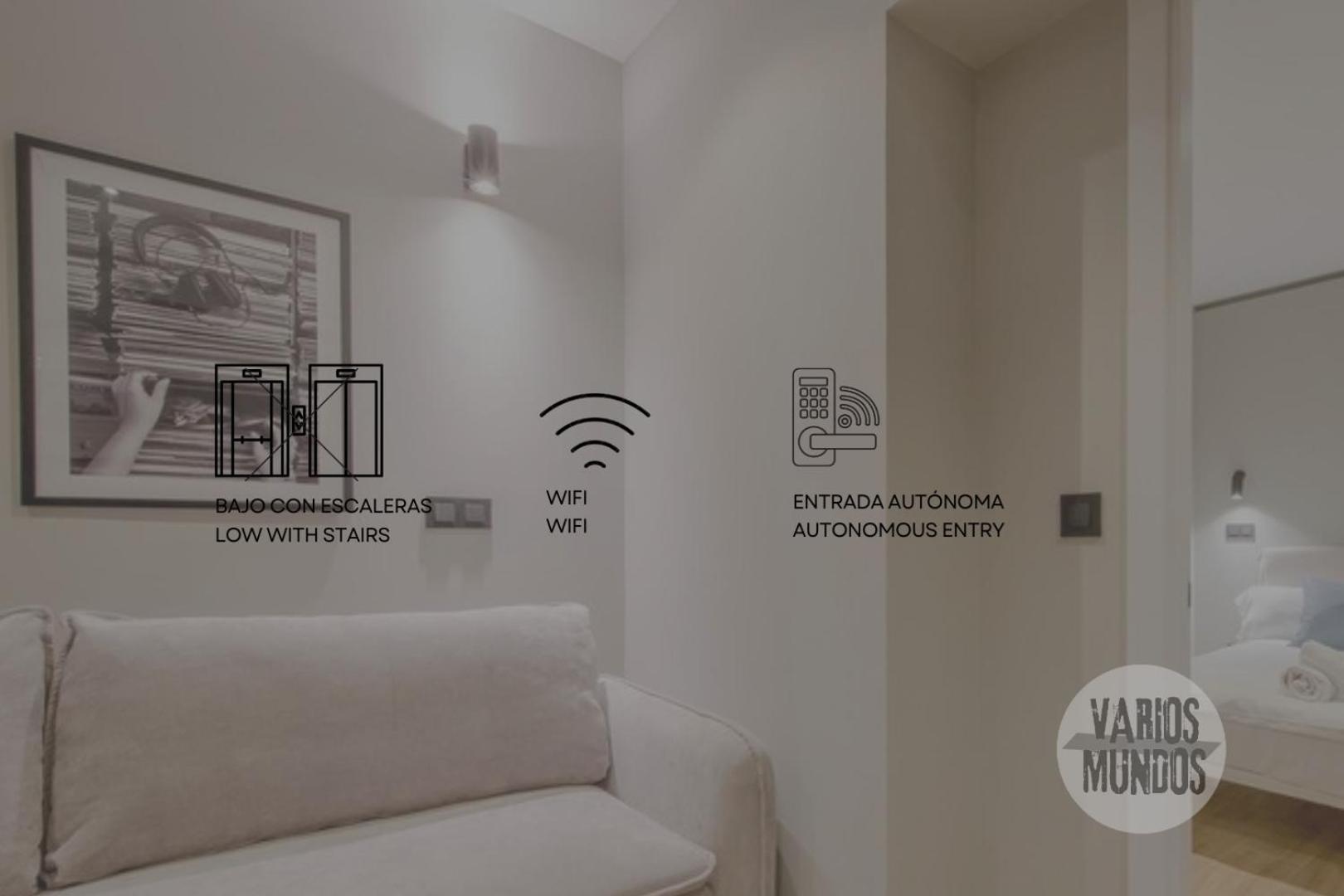 Urban And Central Apt 5Pax En Calle Silva-Gran Via E2 Madrid Eksteriør billede