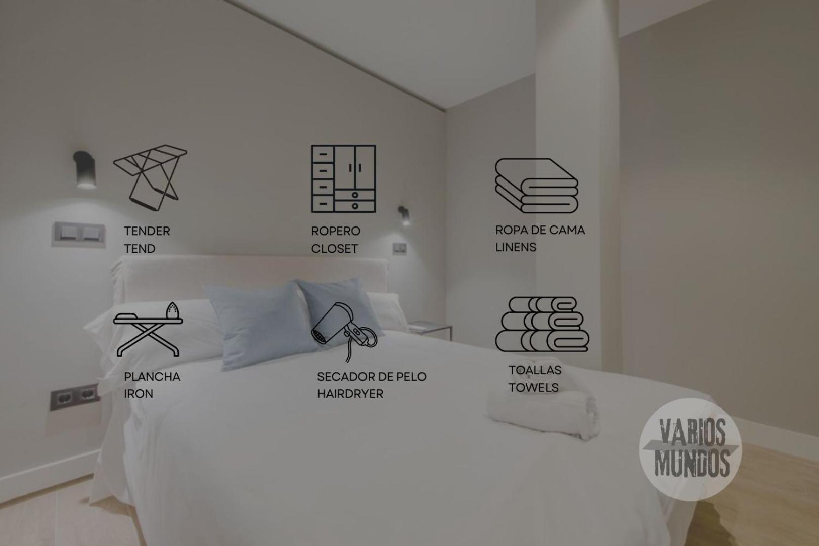 Urban And Central Apt 5Pax En Calle Silva-Gran Via E2 Madrid Eksteriør billede